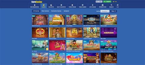 EuroCasino Review 2023 .
